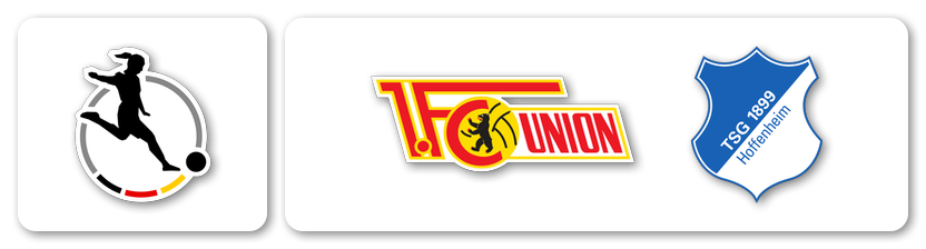 1. Bundesliga (F): 1. FC Union Berlin (F) – TSG 1899 Hoffenheim (F)