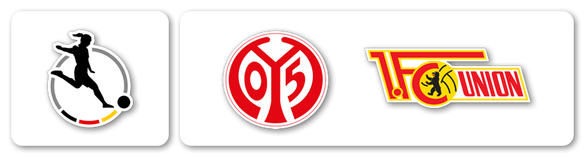 1. Bundesliga (F): 1. FSV Mainz 05 (F) – 1. FC Union Berlin (F)