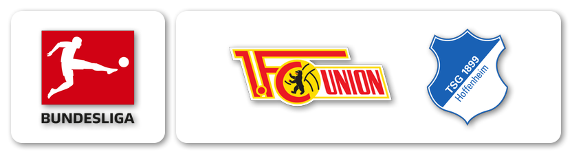 1. Bundesliga (M): 1. FC Union Berlin (M) – TSG 1899 Hoffenheim (M)