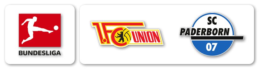 1. Bundesliga (M): 1. FC Union Berlin (M) – SC Paderborn 07 (M)